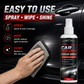 ✨50 % DE RÉDUCTION ! Spray universel pour réparer les rayures de voiture – Efface rapidement les rayures légères, les traces de polissage et les éraflures.redonnez de l'éclat à votre voiture en quelques minutes ! 🛡️💨