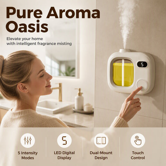🏆 54% DE RÉDUCTION ! 💡 Diffuseur d’arômes LED intelligent, réglage de brume, lumière d’ambiance pour la maison
