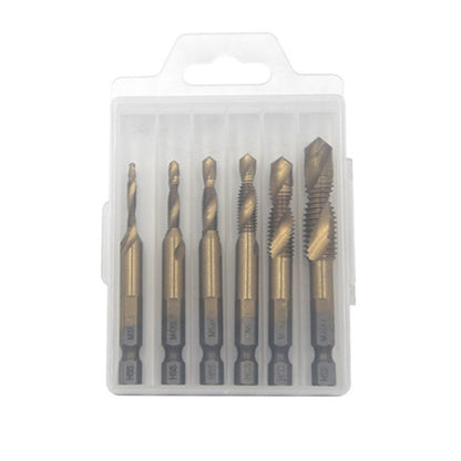 🥳 PLUS DE 50 000 EXEMPLAIRES VENDUS ! 🔥 50 % DE RÉDUCTION ! Jeu de 6 tarauds hélicoïdaux composés polyvalents