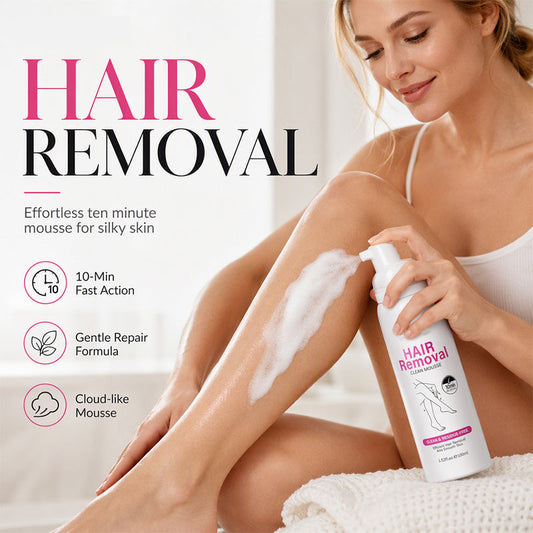 Mousse dépilatoire douce ⏰50 % DE RÉDUCTION⏰ Mousse dépilatoire douce – Résultats rapides, formule hydratante, texture mousse fine – Parfaite pour les soins du corps ! 🛁