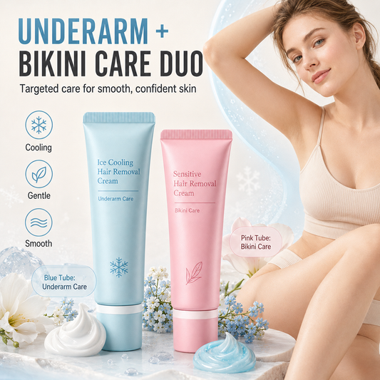 🥳 COUP DE CŒUR 2026 🥳 Crème dépilatoire – Enrichie en huiles de rose et de lavande, à la niacinamide éclaircissante – Freine la repousse, pour une peau lisse plus longtemps ! 💖💨