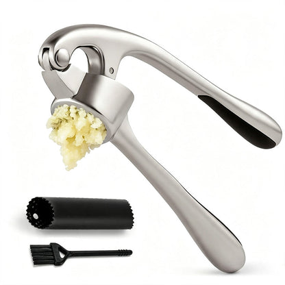 🧄 Prasa do czosnku klasy premium – ergonomiczna, z miękkim uchwytem, zapewniająca łatwe wyciskanie