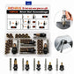 💥 50 % de réduction ! 🔧 Kit complet M3–M12 – aucune soudure nécessaire ! Réalisez des filetages solides dans du métal fin. Acier robuste, oxydé noir. Parfait pour l'auto, les meubles et le bricolage 🚗