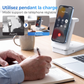 🔋 50 % DE RÉDUCTION EN CE MOMENT ! Support de recharge magnétique pliable 3-en-1 – rechargez simultanément votre téléphone, votre montre et vos écouteurs – idéal pour la table de chevet, le bureau et les voyages 📱⌚🎧