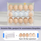 📢📢 50 % DE RÉDUCTION !! 🧊🥚 Boîte à œufs à 3 compartiments rabattables – Jusqu’à 30 œufs dans un seul récipient : pratique et peu encombrante !🌟