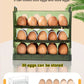 📢📢 50 % DE RÉDUCTION !! 🧊🥚 Boîte à œufs à 3 compartiments rabattables – Jusqu’à 30 œufs dans un seul récipient : pratique et peu encombrante !🌟