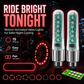 ⏳Offre spéciale à durée limitée⏰🚲 Éclairages LED pour chambres à air de vélo – Étanches et sûrs ✨
