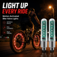 ⏳Offre spéciale à durée limitée⏰🚲 Éclairages LED pour chambres à air de vélo – Étanches et sûrs ✨
