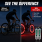 ⏳Offre spéciale à durée limitée⏰🚲 Éclairages LED pour chambres à air de vélo – Étanches et sûrs ✨