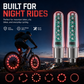 ⏳Offre spéciale à durée limitée⏰🚲 Éclairages LED pour chambres à air de vélo – Étanches et sûrs ✨
