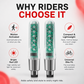 ⏳Offre spéciale à durée limitée⏰🚲 Éclairages LED pour chambres à air de vélo – Étanches et sûrs ✨