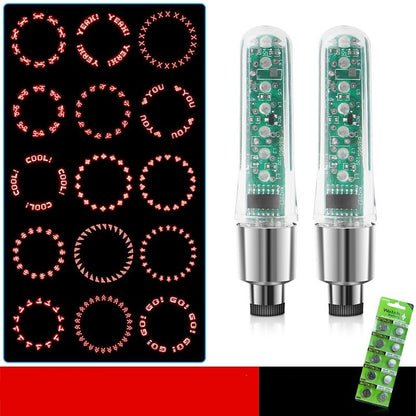 ⏳Offre spéciale à durée limitée⏰🚲 Éclairages LED pour chambres à air de vélo – Étanches et sûrs ✨