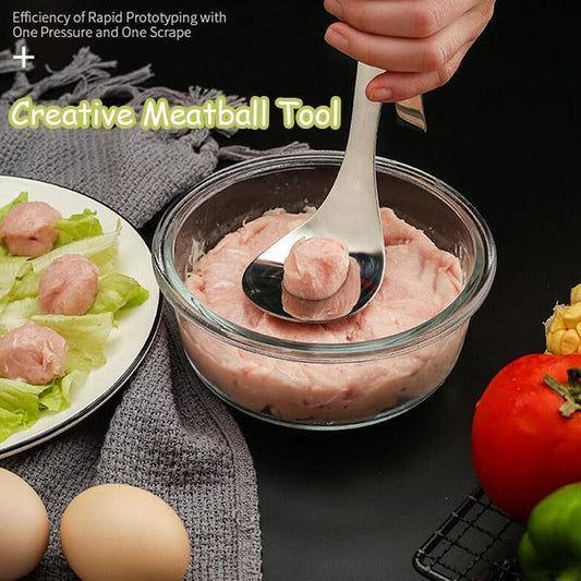 🧆✨ Ustensile créatif pour boulettes – Préparez des boulettes parfaites en un clin d'œil ! 👨‍🍳🍽️