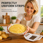 🔥50 % DE RÉDUCTION !🥔🔪 Coupe-pommes de terre multifonction en acier inoxydable 🛡️