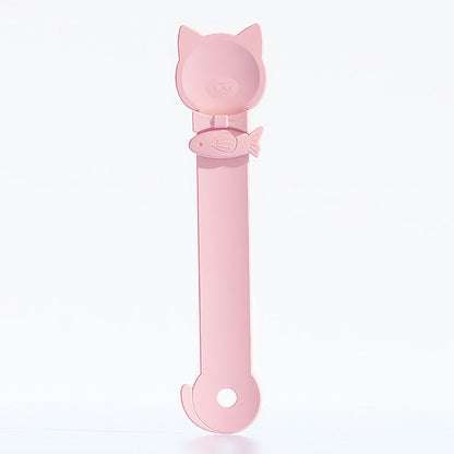 💞Plus de 50 000 exemplaires vendus ! Cuillère pour nourrir les chats – À partir de 4,99 £ ! Sans BPA, se tord d'une seule main et dotée d'une large cuillère. Une alimentation hygiénique – ne manquez pas cette occasion ! ✅