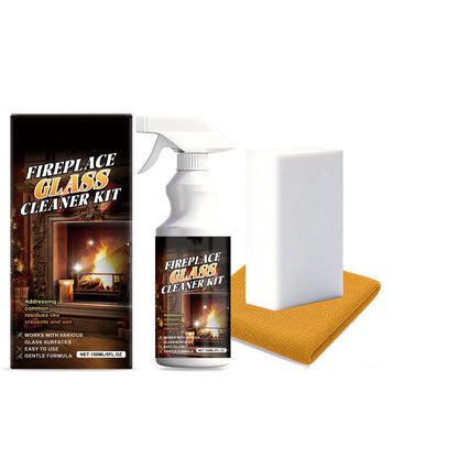 🔥 50 % DE RÉDUCTION EN CE MOMENT ! Kit de nettoyage pour vitres de cheminée – élimination puissante des taches, redonne de la clarté et s'applique facilement – idéal pour toutes les vitres de cheminée ✨