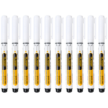 🔥‑50% PROMO FLASH✒️ Marqueur industriel pointe extra‑longue 20 mm, encre huile indélébile sans bouchon, multi‑surfaces atelier ✨🛠️