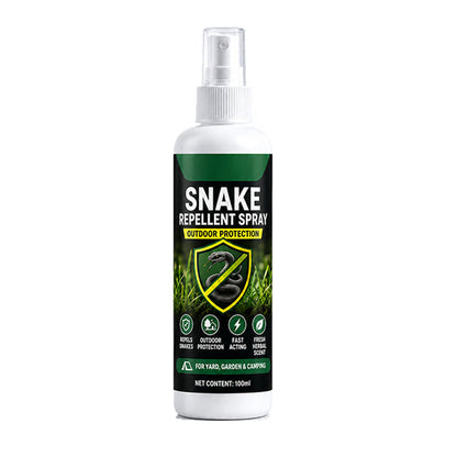 🐍🌿 ACHETEZ-EN 2, OBTENEZ-EN 1 GRATUITEMENT ! Spray anti-serpents à action rapide pour l'extérieur | Pour le jardin, la terrasse et autour de la maison | Facile à appliquer