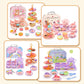 🍵🦄 Set de théière jouet pour enfant – 17 pièces, portable, jeu d’imagination, une dînette complète pour organiser des goûters magiques et développer la créativité des petits 🎀✨