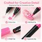 💅 50 % DE RÉDUCTION POUR UNE DURÉE LIMITÉE ! 💥 Lot de 24 stylos à nail art à double embout – Créatifs, qualité salon, faciles à utiliser soi-même ✨
