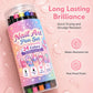💅 50 % DE RÉDUCTION POUR UNE DURÉE LIMITÉE ! 💥 Lot de 24 stylos à nail art à double embout – Créatifs, qualité salon, faciles à utiliser soi-même ✨
