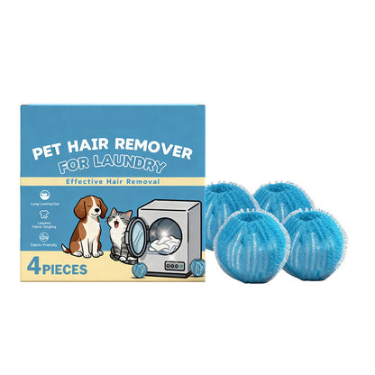 🐾🧺 50 % DE RÉDUCTION ! Fini les poils de chien ou de chat sur vos vêtements ! Ces boules de lavage réutilisables retiennent les poils et les peluches aussi bien dans la machine à laver que dans le sèche-linge : elles préservent les tissus！