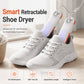 👟 50 % DE RÉDUCTION EN CE MOMENT ! 🔥 Sèche-chaussures électrique coulissant avec stérilisation par UV – design coulissant astucieux, stérilisation par UV et circulation rapide de la chaleur – parfait pour toutes les chaussures 🦶✨