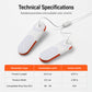 👟 50 % DE RÉDUCTION EN CE MOMENT ! 🔥 Sèche-chaussures électrique coulissant avec stérilisation par UV – design coulissant astucieux, stérilisation par UV et circulation rapide de la chaleur – parfait pour toutes les chaussures 🦶✨