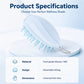 🧴🔥1 acheté, 1 offert 💆‍♀️ Brosse de shampoing en silicone pour massage du cuir chevelu – design ergonomique, nettoyage en profondeur et massage apaisant – idéale pour un cuir chevelu sain et propre ✨🛁