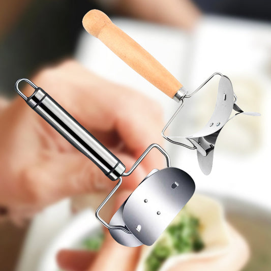 ⏰💥Offre à durée limitée : 50 % de réduction！✨Découpe-pâte à raviolis en acier inoxydable : pour réaliser facilement des feuilles de raviolis