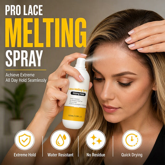 🏆 Offre spéciale du dernier jour :16.99€ ! 🔥 2 achetés 1 offerts 🎁Spray Fixateur de Lace Ultra Résistant