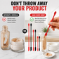 🧴 50 % DE RÉDUCTION EN CE MOMENT ! ✨ Mini-set de spatules en silicone pour le maquillage et les soins de la peau – conception à double extrémité, silicone souple et plusieurs tailles – idéal pour récupérer jusqu'à la dernière goutte de vos produits 💄🧖‍♀️