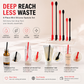 🧴 50 % DE RÉDUCTION EN CE MOMENT ! ✨ Mini-set de spatules en silicone pour le maquillage et les soins de la peau – conception à double extrémité, silicone souple et plusieurs tailles – idéal pour récupérer jusqu'à la dernière goutte de vos produits 💄🧖‍♀️