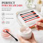 🧴 50 % DE RÉDUCTION EN CE MOMENT ! ✨ Mini-set de spatules en silicone pour le maquillage et les soins de la peau – conception à double extrémité, silicone souple et plusieurs tailles – idéal pour récupérer jusqu'à la dernière goutte de vos produits 💄🧖‍♀️