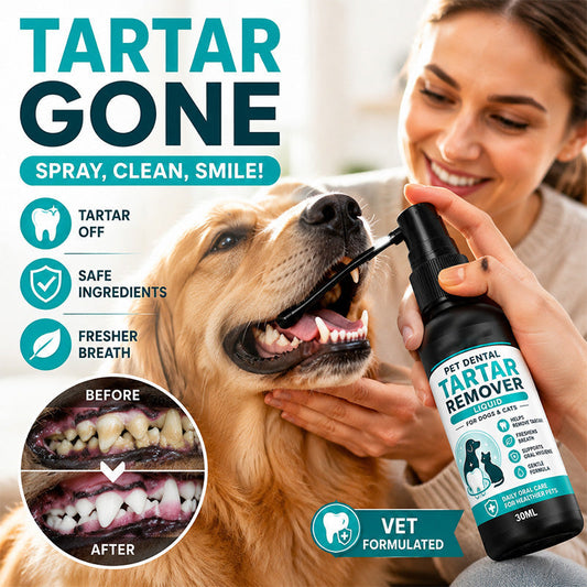 ⚡ 50 % de réduction ! Spray nettoyant dentaire Gentle Pet