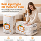 🧳 Sac sous vide 3D manuel – pas besoin de pompe à air, réutilisable, optimise l'espace de rangement – protège les couvertures et les vêtements ! ✨👚