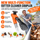 🍂🧹 50 % DE RÉDUCTION !Ce nettoyeur de gouttières multifonctionnel, doté d'une tête réglable et d'une pelle amovible, vous permet d'atteindre tous les recoins depuis le sol – pour éliminer les feuilles, la mousse et les saletés !