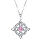 🔥PROMO -50%⏳ Collier pendentif nœud celtique & sorcière ✨ Bijou élégant symbolique, design unique, parfait comme cadeau