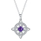 🔥PROMO -50%⏳ Collier pendentif nœud celtique & sorcière ✨ Bijou élégant symbolique, design unique, parfait comme cadeau