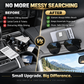 🕶️ 50 % DE RÉDUCTION MAINTENANT ! Support magnétique pour lunettes de soleil en voiture – Fixation et rangement 2 en 1, se fixe au pare-soleil ou au tableau de bord, garde vos lunettes à portée de main