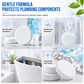 🥳 PROMOTION 2026 🥳💞 PLUS DE 50 000 EXEMPLAIRES VENDUS ! 🚽✨20 pastilles effervescentes blanches et rondes pour réservoir de toilettes – Désodorisant et rafraîchissant