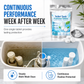 🥳 PROMOTION 2026 🥳💞 PLUS DE 50 000 EXEMPLAIRES VENDUS ! 🚽✨20 pastilles effervescentes blanches et rondes pour réservoir de toilettes – Désodorisant et rafraîchissant