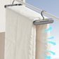 Porte-serviettes de bain et porte-vêtements extensible