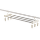 Porte-serviettes de bain et porte-vêtements extensible