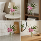 🦋 Vase papillon transparent – en plastique cristallin, avec une base stable. Parfait pour les fleurs, la décoration de table et les cadeaux ! ✨💐