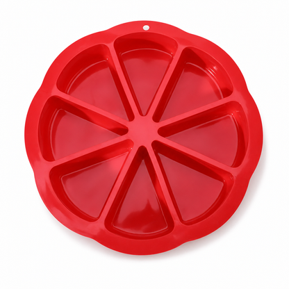 🍰50% DE RÉDUCTION ! Moule à gâteau silicone 8 cavités triangulaire, anti-adhérent, démoulage facile pour pâtisserie ✨