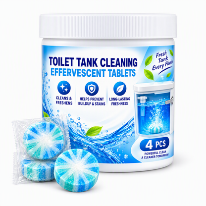 🚽✨ 50 % DE RÉDUCTION EN CE MOMENT ! Pastilles effervescentes pour le nettoyage de la cuvette et du réservoir des toilettes – action rapide, nettoyage en profondeur et élimination des taches et des odeurs – idéales pour le nettoyage automatique 🚽