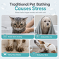 🐶 PROMO FLASH : 50% DE RÉDUCTION ! Mousse Nettoyante Sans Rinçage pour Chiens & Chats – Formule Botanique Antibactérienne for un Toilettage Doux et Sans Stress ✨