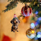 ⏳🔥50 % DE RÉDUCTION POUR UNE DURÉE LIMITÉE ! ⏰🎄 Décorations de sapin de Noël en forme de chiot 🐕🎁
