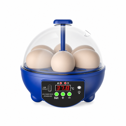 🥚🐣 50 % DE RÉDUCTION ! Incubateur à œufs automatique USB – retournement automatique des œufs, circulation homogène de la chaleur, fonctionnement silencieux et vue dégagée. Faites éclore des poussins, des canetons et des cailleaux chez vous ! 🛡️✅